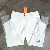 Euro Seat Breeches *gc, stains, seam puckers, older, puckered?shrunk, dingy?
