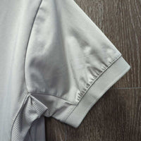 SS Show Shirt, 1/4 Snap Up, attached snap collar, Mesh Sides *vgc/xc

