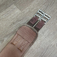 Nylon Web & Memory Foam Girth, 2x els, D Ring *gc/fair, dirty, rubs, holey edges, hairy, smells
