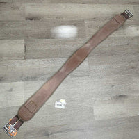 Nylon Web & Memory Foam Girth, 2x els, D Ring *gc/fair, dirty, rubs, holey edges, hairy, smells
