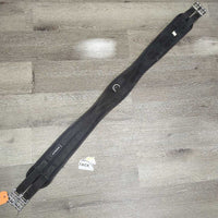 Nylon Web & Memory Foam Girth, 2x els, D Ring *gc/fair, dirty, rubs, holey edges, hairy, smells
