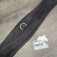 Nylon Web & Memory Foam Girth, 2x els, D Ring *gc/fair, dirty, rubs, holey edges, hairy, smells
