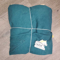 Hvy Cotton Stable Sheet, 2 legs *gc, hairy, dirt, stains, mnr faded, threads, shrunk, pills, rubs
