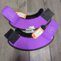 Wrap Around Bell Boots, velcro , Fleece Top *xc/like new, clean, mnr scratches
