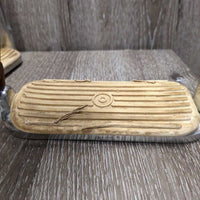 Thick Hvy Peacock Safety Stirrup Irons, grips, elastics, keeper *gc, clean, stains, discolored, rubs, scratches, peeled grips
