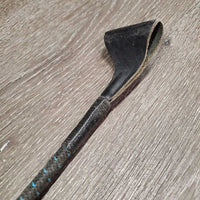 Hvy Riding Whip Crop *gc, dirt, bent faded, scrapes, rubs
