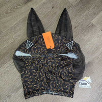 Lycra & Mesh Fly Mask, ears, container *like new
