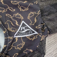 Lycra & Mesh Fly Mask, ears, container *like new
