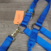 Thick Nylon Halter, adj, snap & Nylon Lead Rope *new, 0 tags
