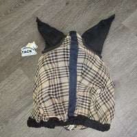 Hvy Mesh Fly Mask. ears *gc, rubs, clumpy, dirty, hairy, snags, faded
