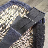 Hvy Mesh Fly Mask. ears *gc, rubs, clumpy, dirty, hairy, snags, faded
