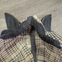 Hvy Mesh Fly Mask. ears *gc, rubs, clumpy, dirty, hairy, snags, faded
