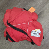 Nylon Stable Sheet, 2 legs *vgc, clean, mnr stains, rubs, faded, threads
