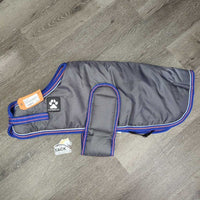 Hvy Winter Fleece Lined Dog Coat *vgc, clean, hairy lining
