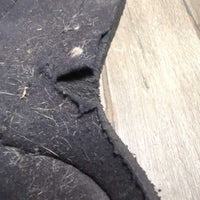 Pr Hind Boots, velcro *gc, dirt, hair, rubs, faded, residue
