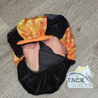 Velvet & Lycra Helmet Cover *vgc/xc, clean

