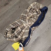 Hvy Cotton Stable Sheet *vgc, clean, 0 legs/tail, mnr hair, dirt, stains, rubs repairs, threads, shavings
