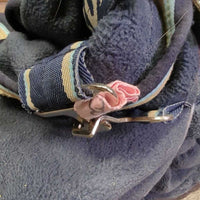 Fleece Cooler, tail *gc/fair, hairy, dirty, clumpy, v.faded, shavings
