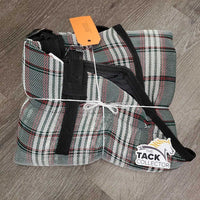 Hvy Stiff Mesh Fly Sheet, 2 legs *vgc, clean, missing belly strap, mnr hairy fleece, warped mesh, v. mnr threads
