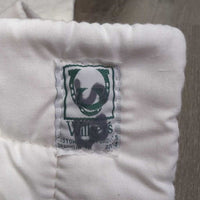 Pr Cotton No Bow Leg Quilts *vgc, clean, pills, mnr hair, stains, marker
