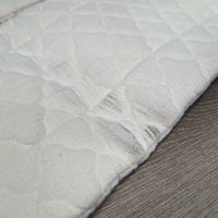 Pr Cotton No Bow Leg Quilts *vgc, clean, pills, mnr hair, stains, marker
