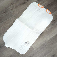 Pr Fleece No Bow Leg Quilts *vgc/gc, clean, pilly, dingy, mnr hair, marker, stains
