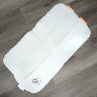 Pr Fleece No Bow Leg Quilts *vgc/gc, clean, pilly, dingy, mnr hair, marker, stains

