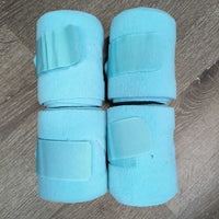 4 Fleece Polos "Crown" *vgc/xc, clean, clumpy, mnr hair
