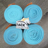 4 Fleece Polos "Crown" *vgc/xc, clean, clumpy, mnr hair
