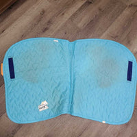 Thin Quilt Baby Pad *gc, clean, pills, mnr stains, puckers, threads, rubs, faded, hair
