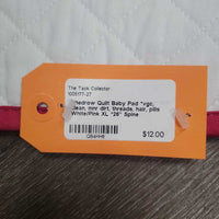 Quilt Baby Pad *vgc, clean, mnr dirt, threads, hair, pills
