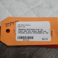 Quilt Baby Pad *gc, clean, pills, mnr stains, dingy, hair, threads, puckers
