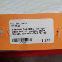 Quilt Baby Pad *vgc, clean, mnr hair, puckers, stains, threads, pills
