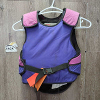 JUNIORS Small Cell Safety Vest *gc, dirty, stains, older, rubs, hole *April 2002
