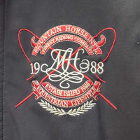 Light Fleece Lined Jacket, Zipper *gc/fair, faded, puckers, dingy, stains, dirt, hair
