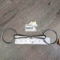 Thick Hollow Loose Ring Snaffle Bit *vgc, clean, scuffs, scratches, stains
