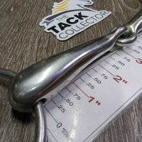 Thick Hollow Loose Ring Snaffle Bit *vgc, clean, scuffs, scratches, stains
