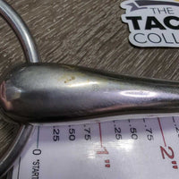 Thick Hollow Loose Ring Snaffle Bit *vgc, clean, scuffs, scratches, stains
