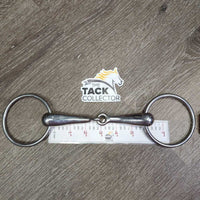 Thick Hollow Loose Ring Snaffle Bit *vgc, clean, scuffs, scratches, stains
