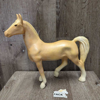 Hvy Plaster Horse Statue *fair, chips, repairs, scuffs, scratches, discolored, rubs
