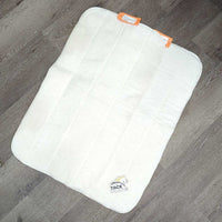 Pr Thin Fleece No Bow Leg Quilts *xc/vgc, older, clean, pills, creases, mnr hair, threads
