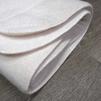 Pr Thin Fleece No Bow Leg Quilts *xc/vgc, older, clean, pills, creases, mnr hair, threads

