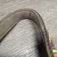 Nylon Halter, adj, snap, Padded Crown *gc, dirt, faded, residue
