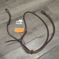 Rsd Standing Martingale, stopper *gc/fair, clean, v.scraped, v.rubbed, v.stiff, dry, loose keepers, twisted

