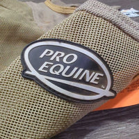 Hvy Mesh Fly Mask, ears *fair, stains, unstitched edges, holes, rubs, clumpy, older, smells, stretched els
