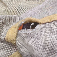 Hvy Mesh Fly Mask, ears *fair, stains, unstitched edges, holes, rubs, clumpy, older, smells, stretched els
