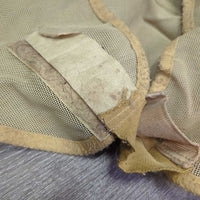 Hvy Mesh Fly Mask, ears *fair, stains, unstitched edges, holes, rubs, clumpy, older, smells, stretched els
