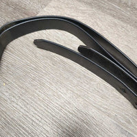 Nylon Lined Synthetic Stirrup Leathers *gc, mnr dirt, dent, rubs & pulled hole
