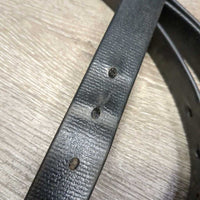 Nylon Lined Synthetic Stirrup Leathers *gc, mnr dirt, dent, rubs & pulled hole
