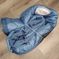 Hvy Quilt Pagoda Stable Blaket, 2 legs *xc, clean, mnr hairy velcro
